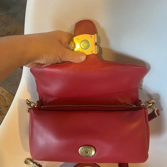 Coach Red pillow tabby 26 C0772 - Picture 6 of 13